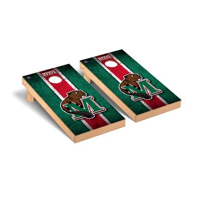 Minot State MSU Beavers Vintage Cornhole Board Set