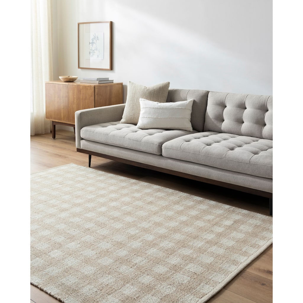 Livabliss Mardin Casual Checkered Area Rug