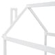 preview thumbnail 15 of 48, Twin Size Solid Wood House Bed with Guardrails for Toddlers