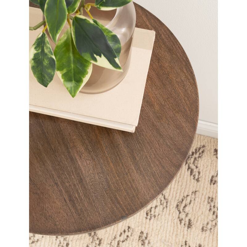 Kate and Laurel Wegner Wooden Side Table