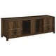 preview thumbnail 7 of 13, Enfield 71-Inch TV Stand Fireplace Media Console Dark Pine
