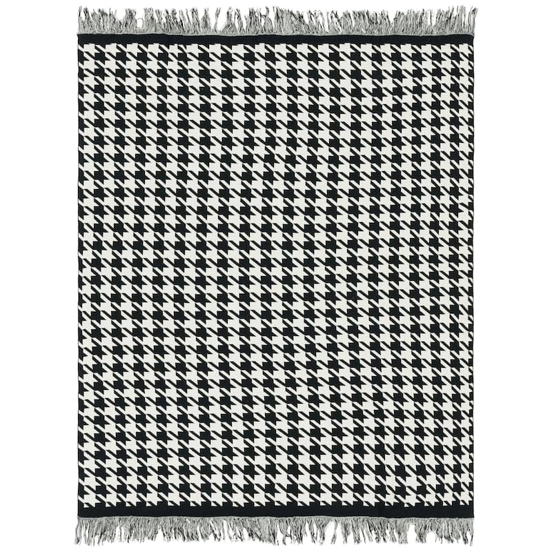 SAFAVIEH Heike Cotton Decorative Accent Throw Blanket with Fringe