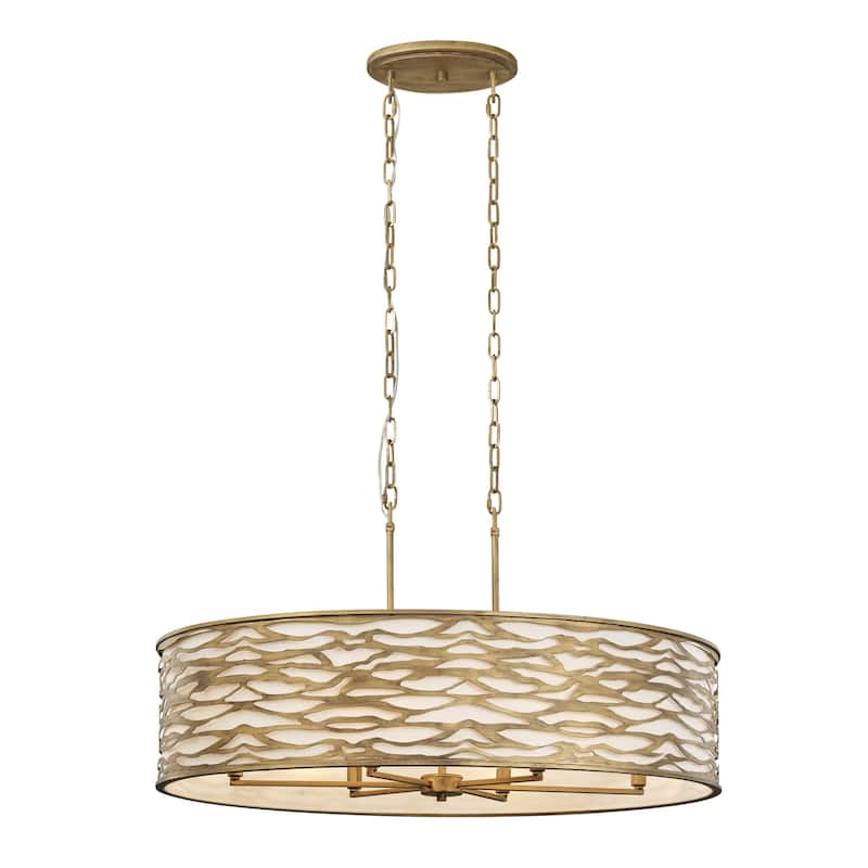 Varaluz Kato 6-Light Oval Pendant - N/A