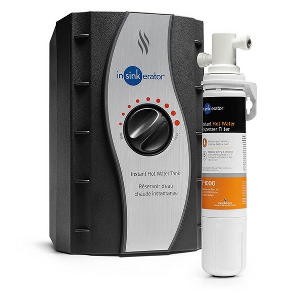 InSinkErator HWT-F1000S Undercounter Hot Water Tank and Filtration System - Replacement for SST-FLTR Tank and Filter