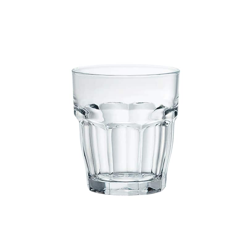 Bormioli Rocco Set of 6 Rock Bar Rocks Stackable Drink Glasses - 9.25 oz.
