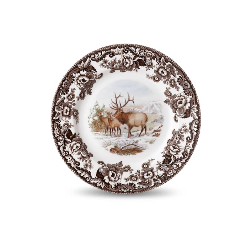 Spode Woodland Assorted Animals Salad Plate