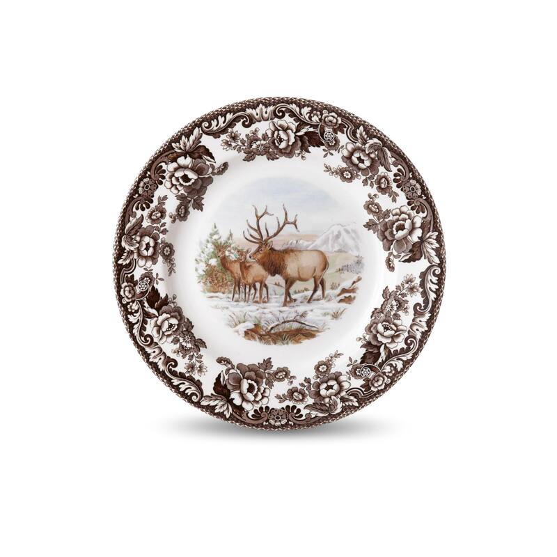 Spode Woodland Dinner Plate Animal Motifs