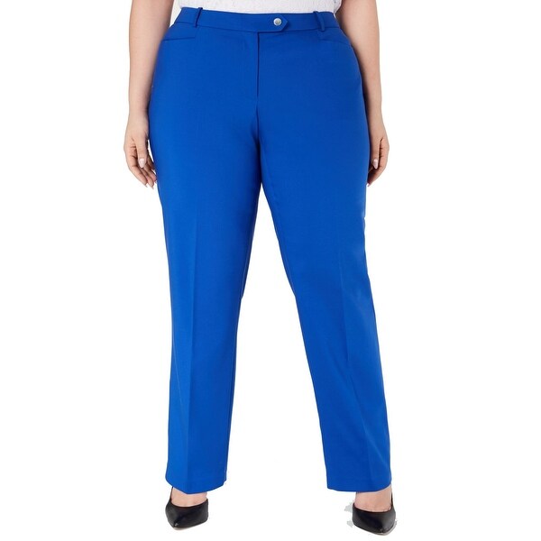 royal blue plus size pants