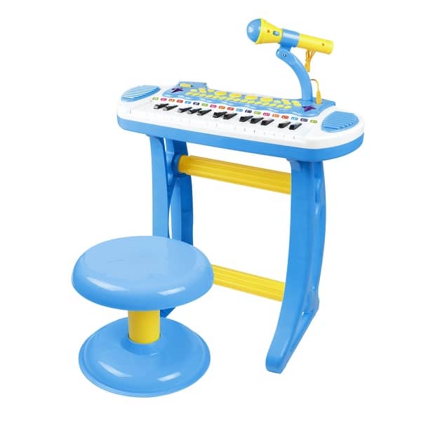 slide 2 of 6, 31 Key Kids Toy Keyboard Piano Electronic Musical Instrument - 17.80"L * 8.30"W * 24.50"H
