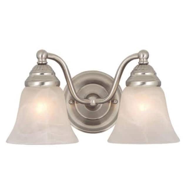 Roseto Carson 2 Light 13" Wide Bathroom Vanity Light