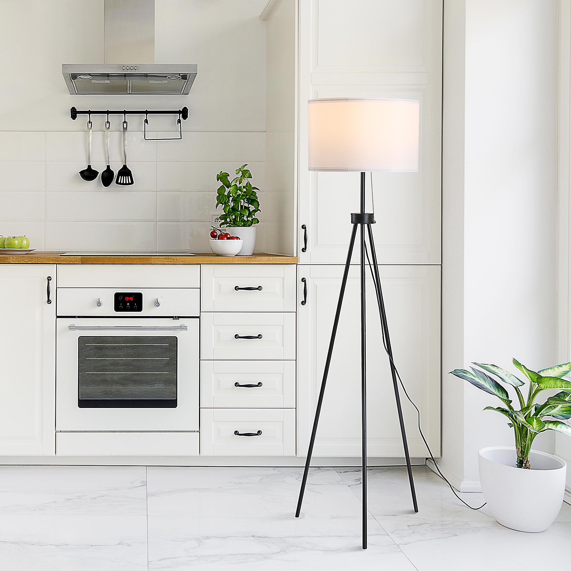 Kitchen floor lamp top