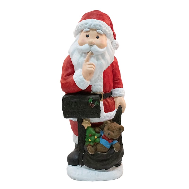 Christmas 3 ft. Santa with Gifts Figurine