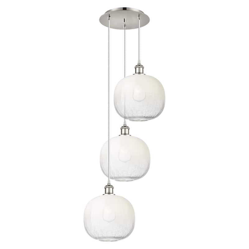 Innovations Lighting Endless Possibilities Ballston - Brookhaven Sphere - 3 Light 17" Cord Hung Multi Pendant