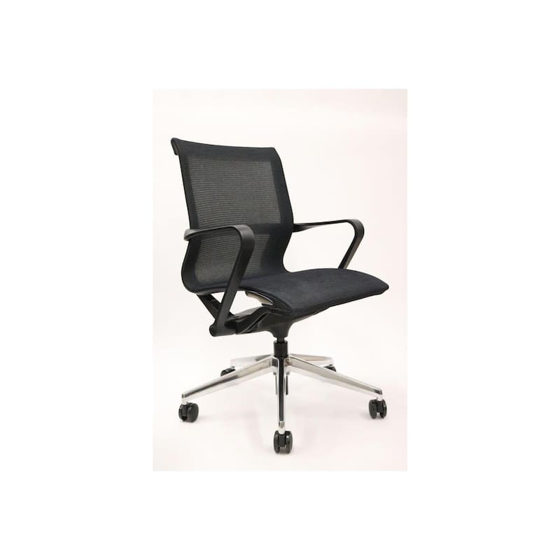 Mid Back Office Chair - Ergonomic Desk Chair with Lumbar Support - Modern Task Chair for Home & Office