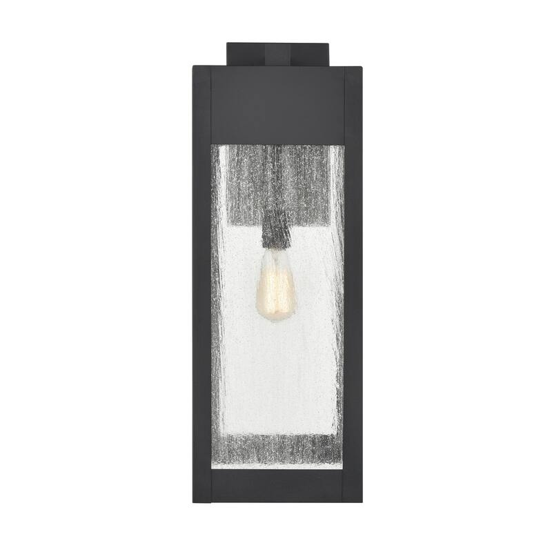 Angus 26.25'' High 1-Light Outdoor Sconce - Charcoal - 26.25 inch Tall - 26.25 inch Tall - Charcoal