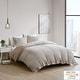 preview thumbnail 10 of 11, Adalyn 4 Piece Cotton and Rayon from Bamboo Blend Waffle Weave Comforter Cover Set w/removable insert by Clean Spaces