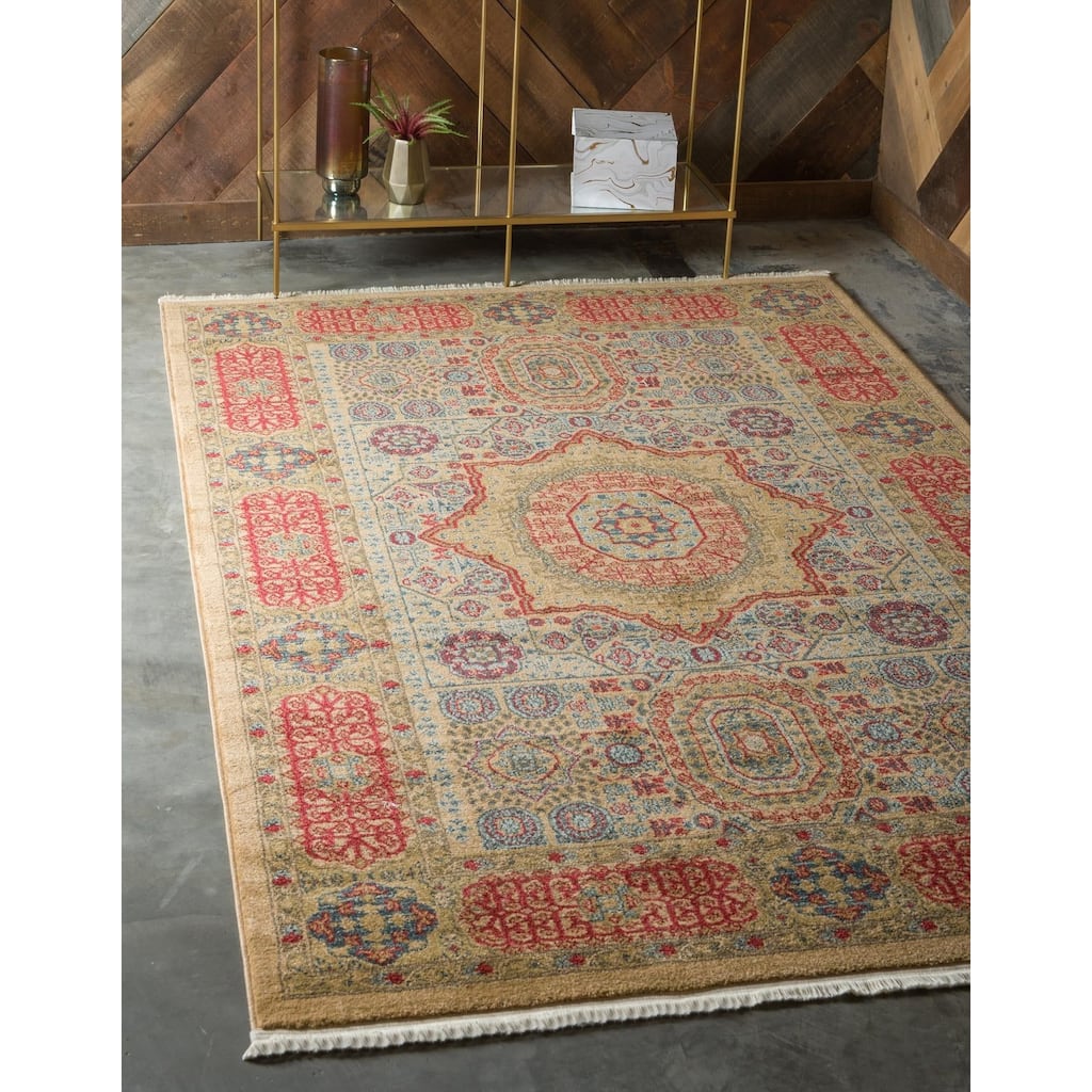 Traditional Cassia Collection Area Rug