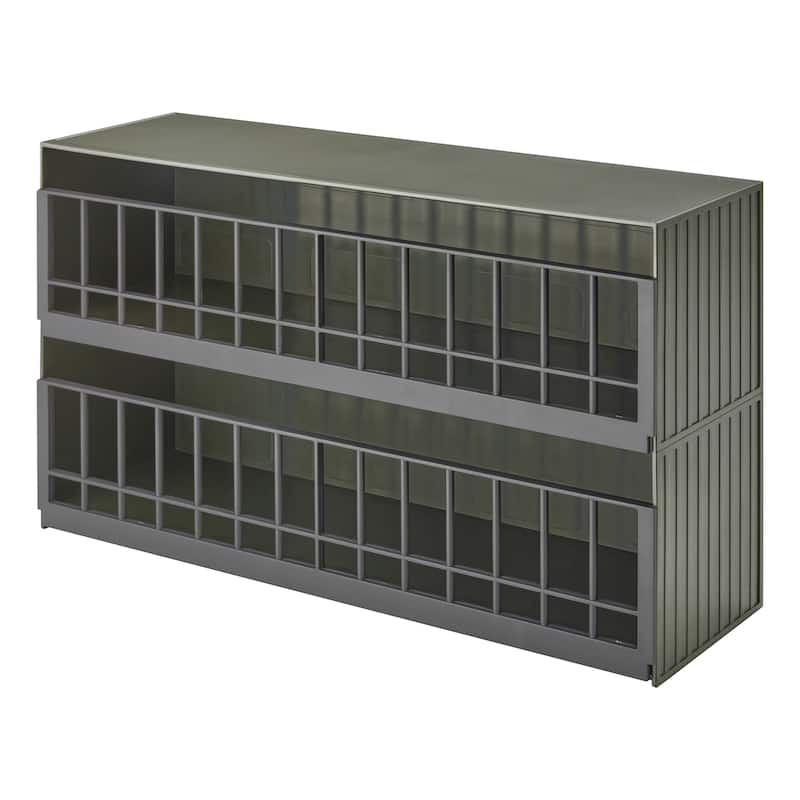 Yamazaki Home Toy Display Case, ABS Plastic - L 5.71 x W 17.72 x H 10.44 inches