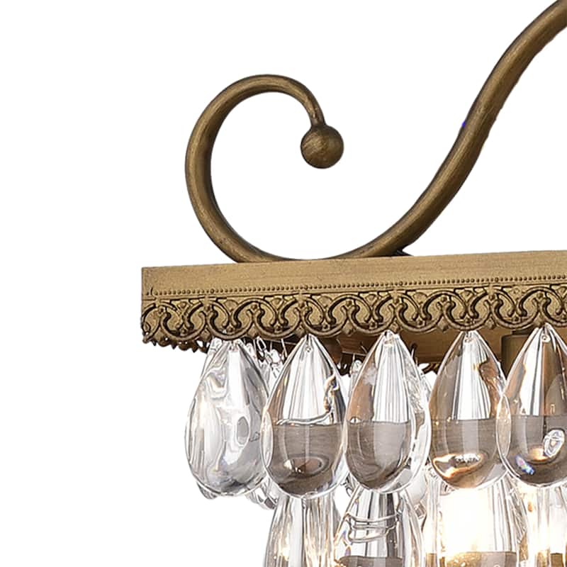 Eridanus 4-Light Crystal Chandelier - N/A