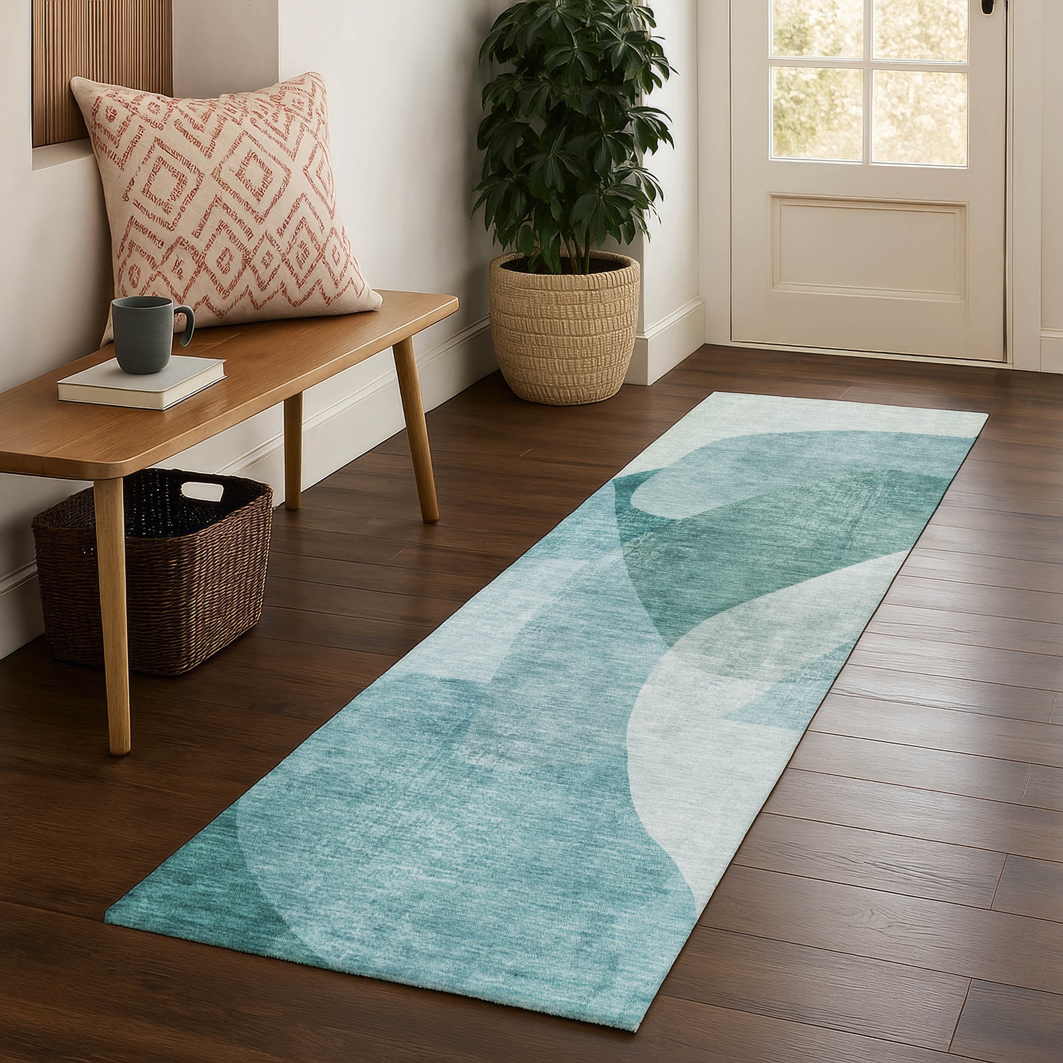 Premium Washable Super Soft Casual Contemporary Mayfield Rug