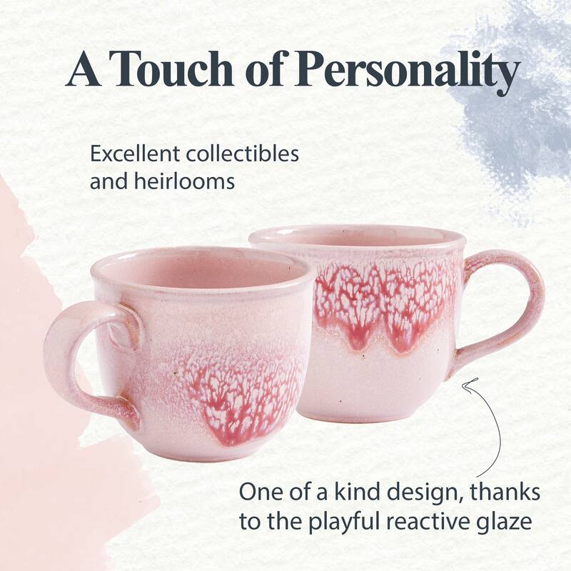 Portmeirion Minerals Set of 4 Mugs - 12 fl. oz.