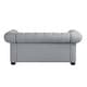 preview thumbnail 17 of 26, Corvus Aleksis Tufted Chesterfield Loveseat Sofa