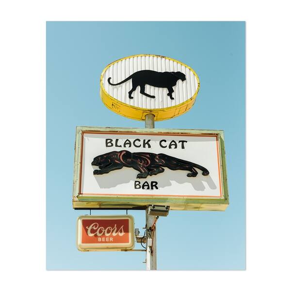 Seligman Arizona Black Cat Bar Route 66 Photography Art Print/Poster