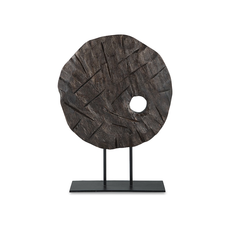 Signature Design by Ashley Dashburn Black/Brown Sculpture - 12"W x 4"D x 16"H