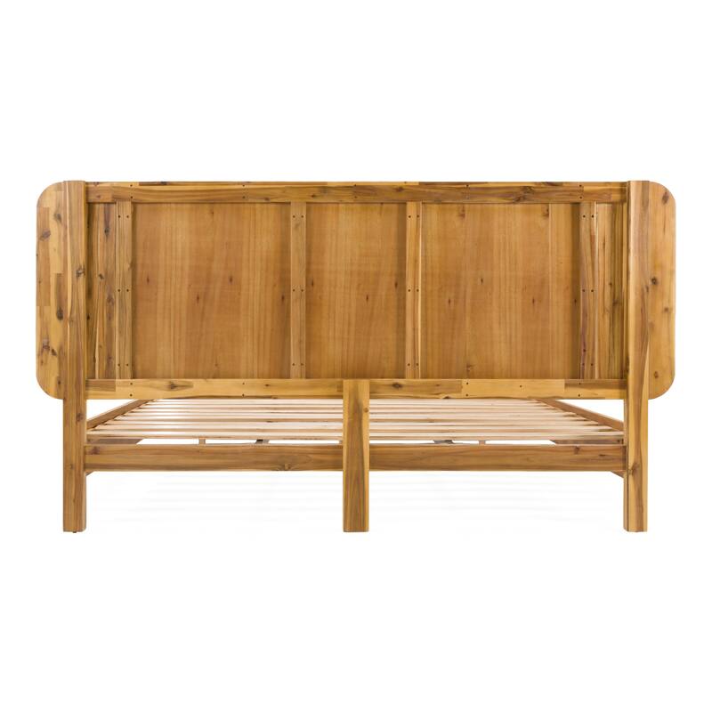 Modrest Jacobson Modern Natural Acacia Bed