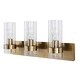 preview thumbnail 3 of 3, Uttermost 22870 Cardiff 3 Light 11" Tall Wall Sconce