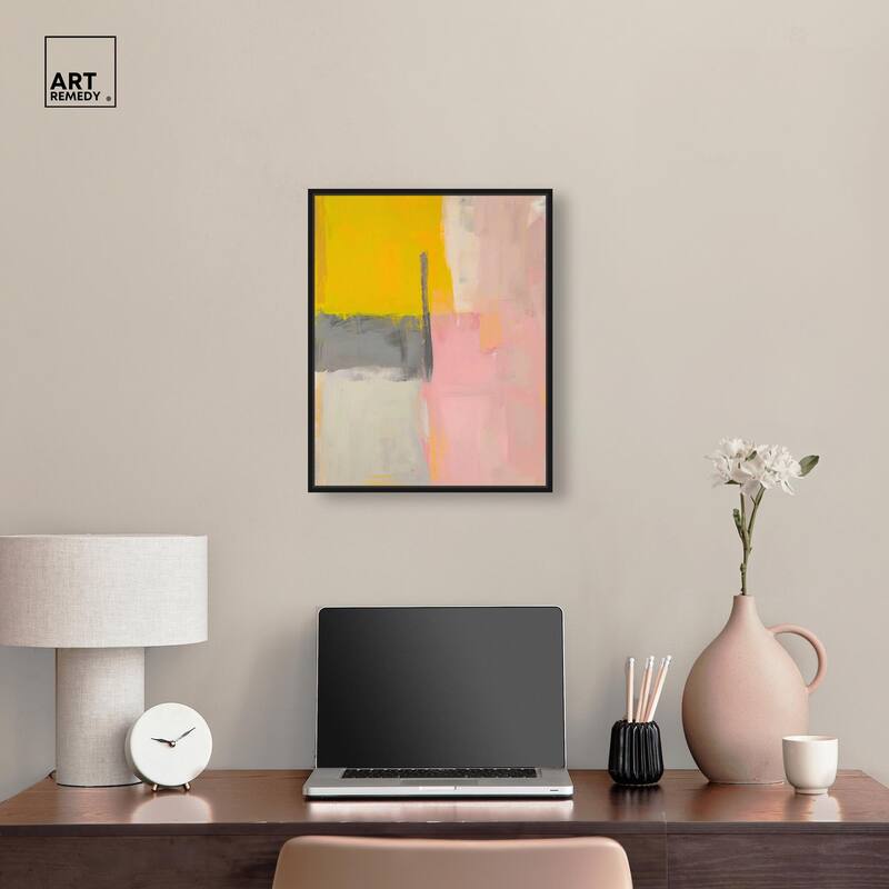Tangerine Blush II Canvas by Art Remedy