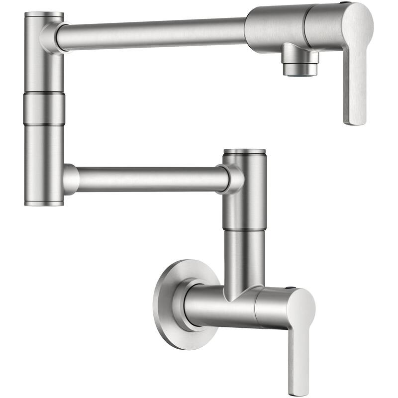 Kraus KPF-5001 Oletto 4 GPM Wall Mounted Single Hole Pot Filler - Spot Free Stainless Steel