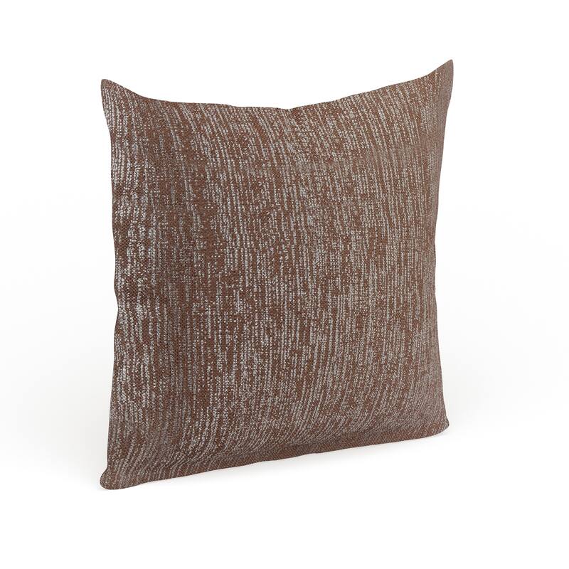 Silver Orchid Clift Shimmering Decorative Pillow
