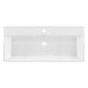 preview thumbnail 60 of 68, Claire Ceramic Console Sink White Basin Gold Legs