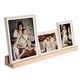 preview thumbnail 6 of 6, Rustic State Set of 2 Wall Mounted Shelves picture Ledge 24 Inch