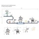 preview thumbnail 2 of 2, Bedtime Originals Robbie Robot Gray/Blue Wall Decals