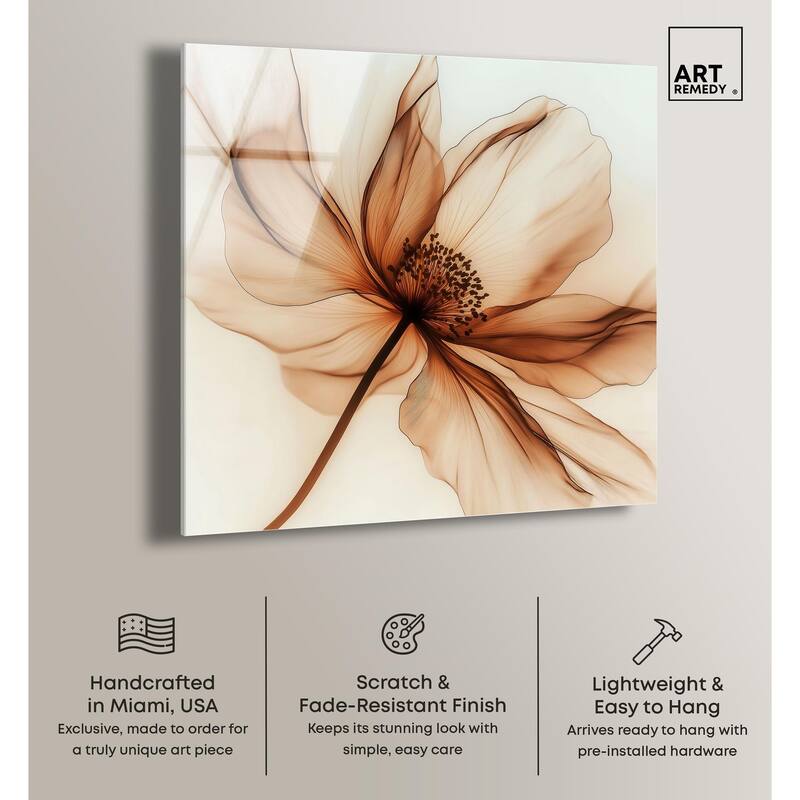 Fragile Elegance I Acrylic by Art Remedy, Ready to Hang