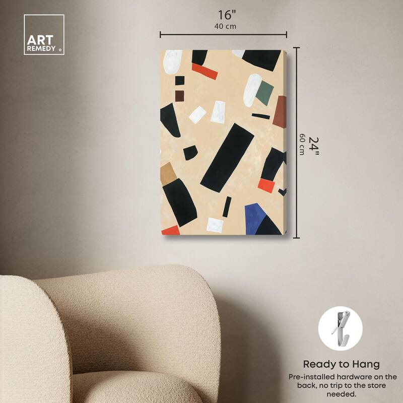 Mindscape Mosaic I Canvas by Art Remedy, Gallery Wrapped