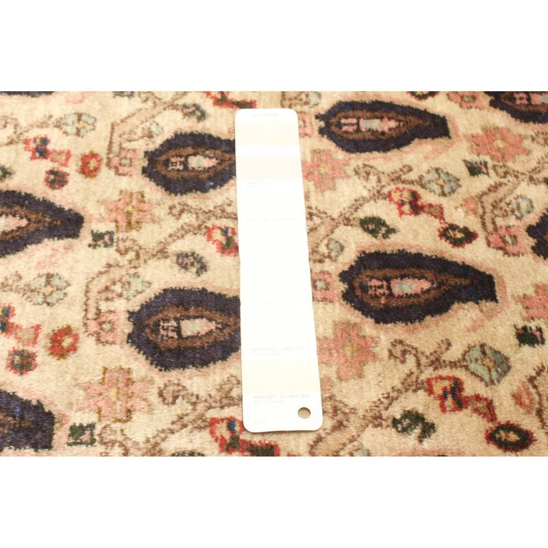 ECARPETGALLERY Hand-knotted Andelz Cream Wool Rug - 2'6 x 4'2