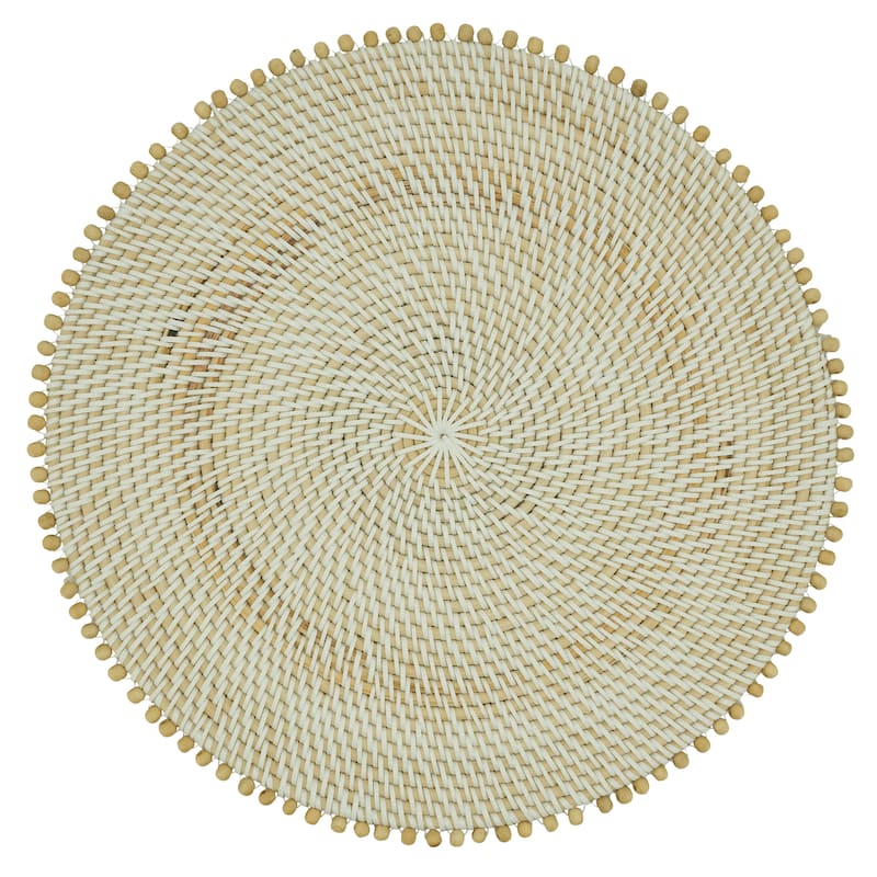 Beaded Edge Design Table Mats (Set of 4)