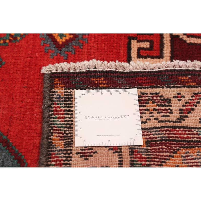 ECARPETGALLERY Hand-knotted Anadol Red Wool Rug - 5'0 x 9'8