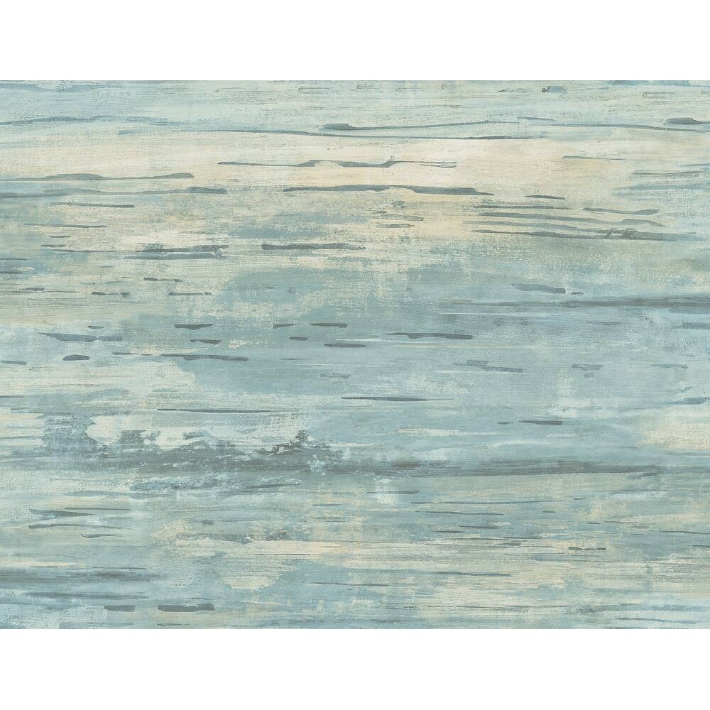 Seabrook Designs Cyprus Plank Faux Unpasted Wallpaper