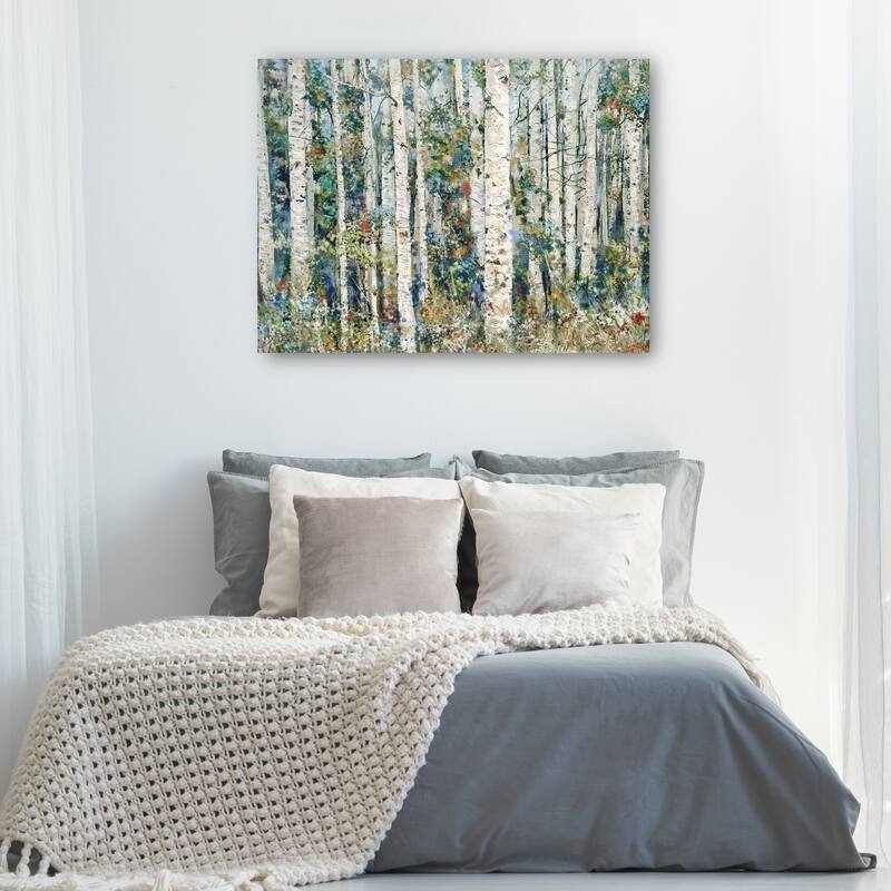 Painted Forest By Studio Arts Canvas Art Print