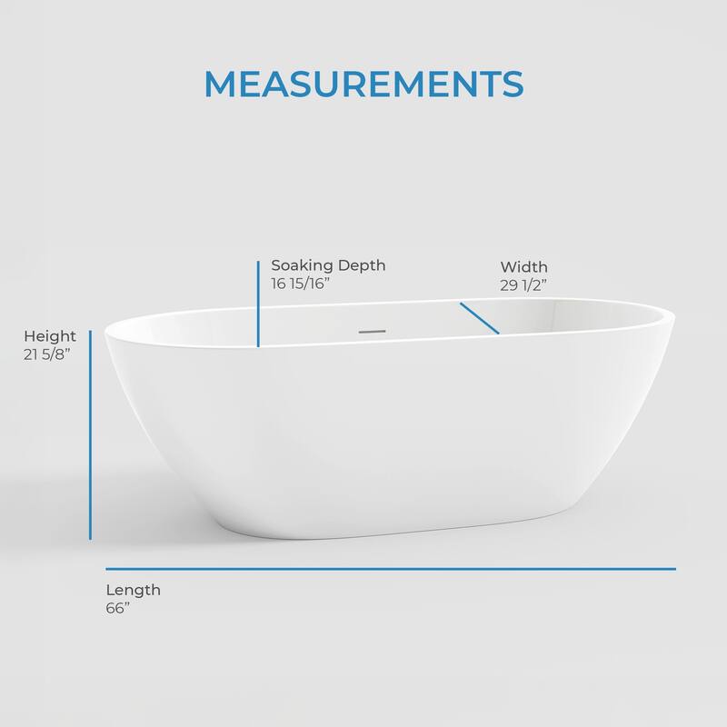 OVE Ayago Free Standing Bathtub Kit with extra Hardware