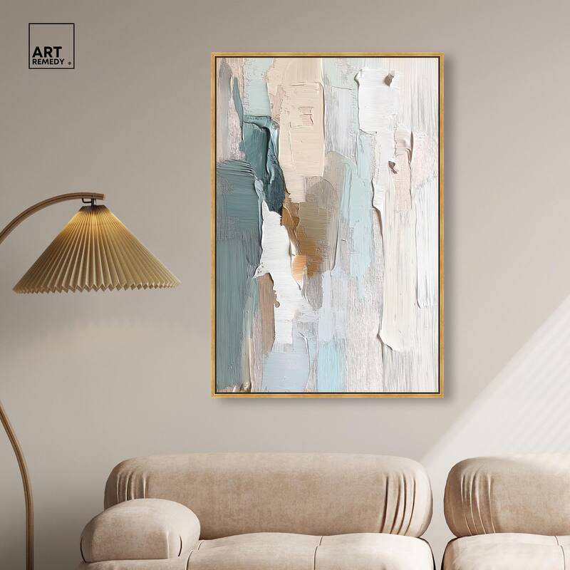 Impasto Intervals I Canvas by Art Remedy