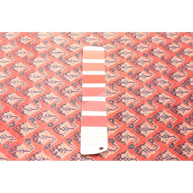 ECARPETGALLERY Hand-knotted Andelz Red Wool Rug - 3'1 x 6'1