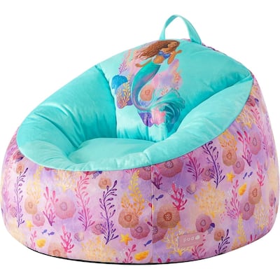 Little Mermaid Bean Bag Chair,Kids Seating