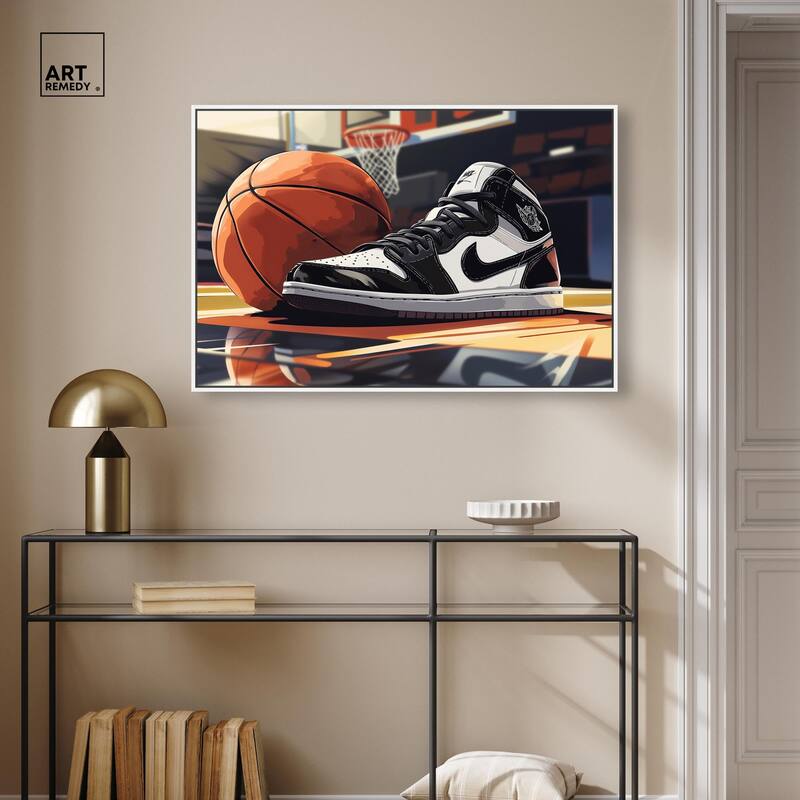 At the Court Canvas by Art Remedy