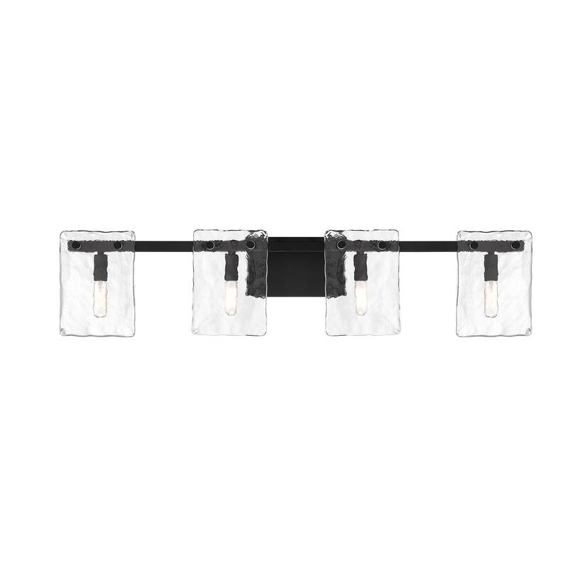 Savoy House 8-8204-4 Genry 4 Light 35" Wide Vanity Light - Matte Black