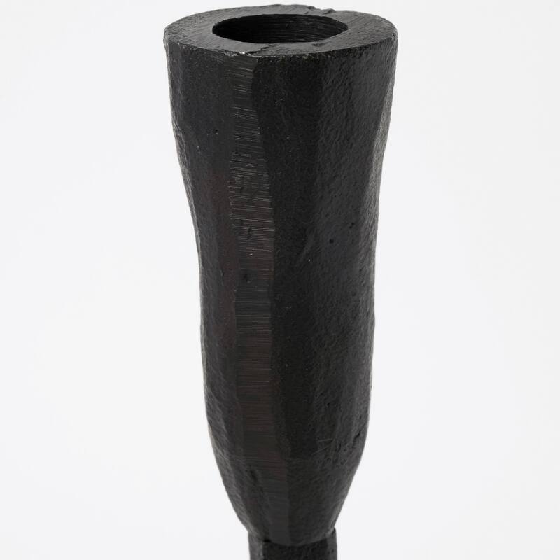 Levit (Large) Black Table Candle Holder